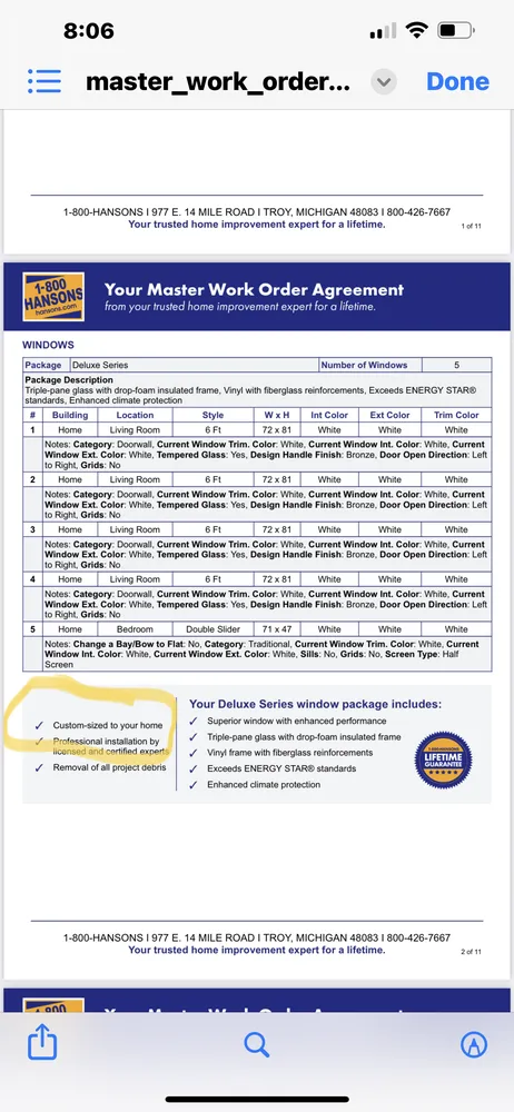 Slide of 1-800-HANSONS