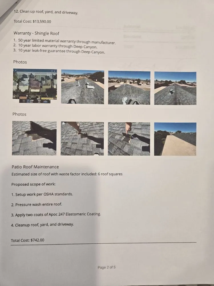 Slide of 1 By 1 Roof & Solar