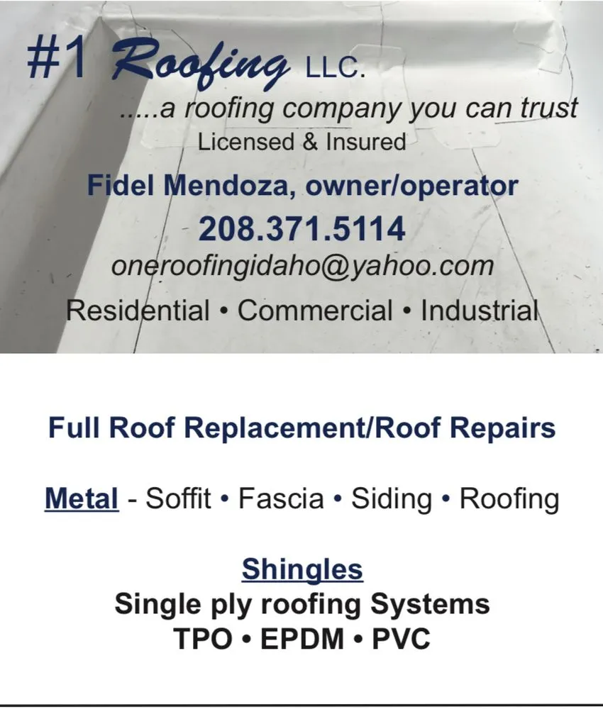 Slide of #1 Roofing