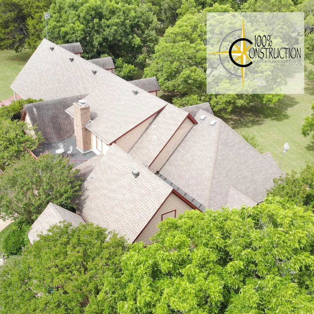 Slide of 100% Construction