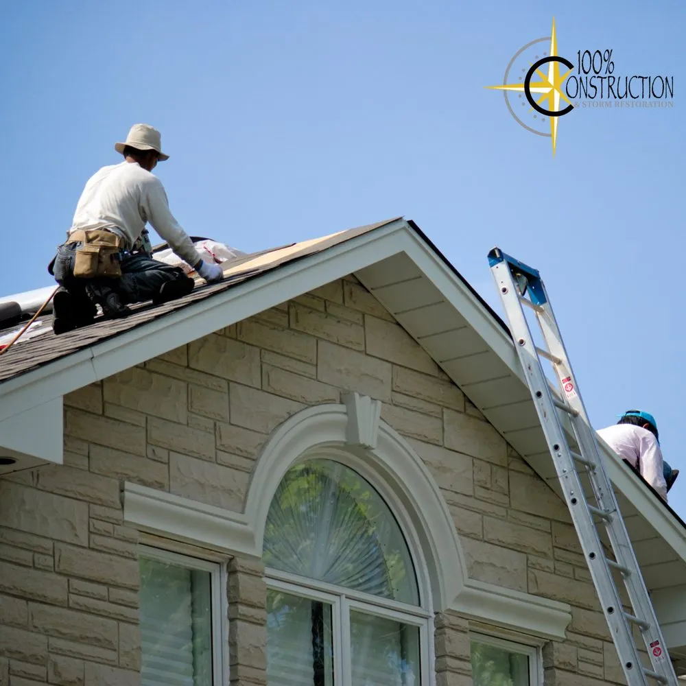 Slide of 100% Construction