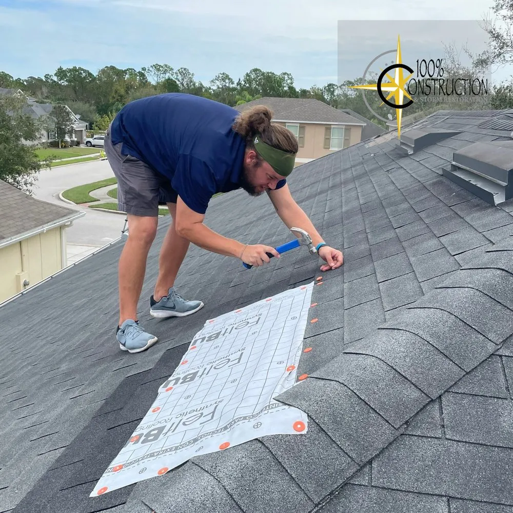 Slide of 100% Construction