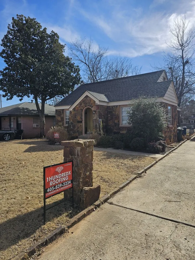 Slide of 1HundredX Roofing