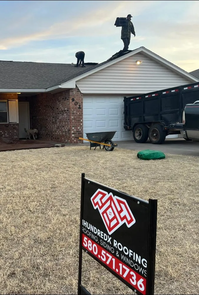 Slide of 1HundredX Roofing