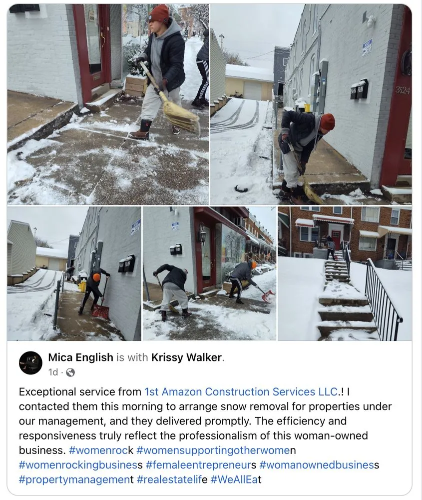 Slide of 1st Amazon Construction Services