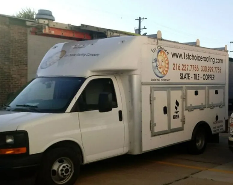 Slide of 1st Choice Roofing