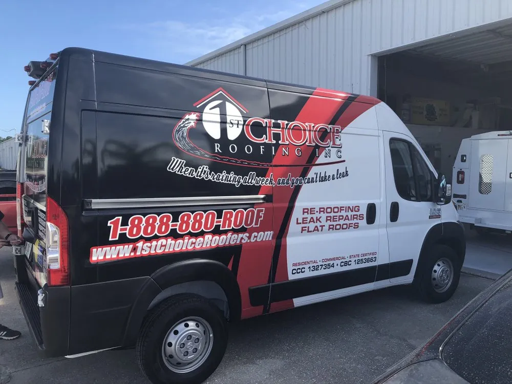 Slide of 1st Choice Roofing