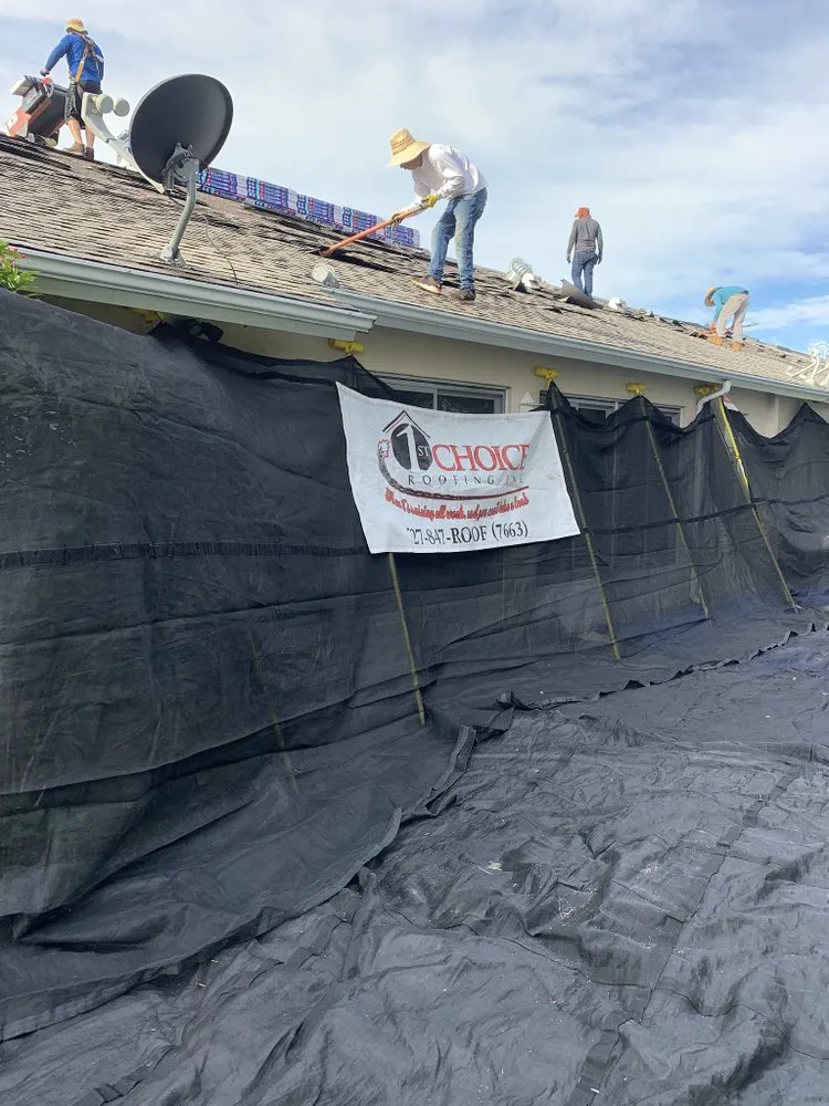 Slide of 1st Choice Roofing