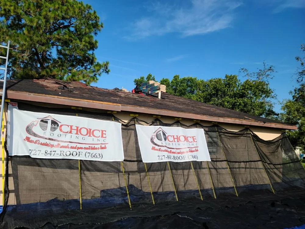 Slide of 1st Choice Roofing