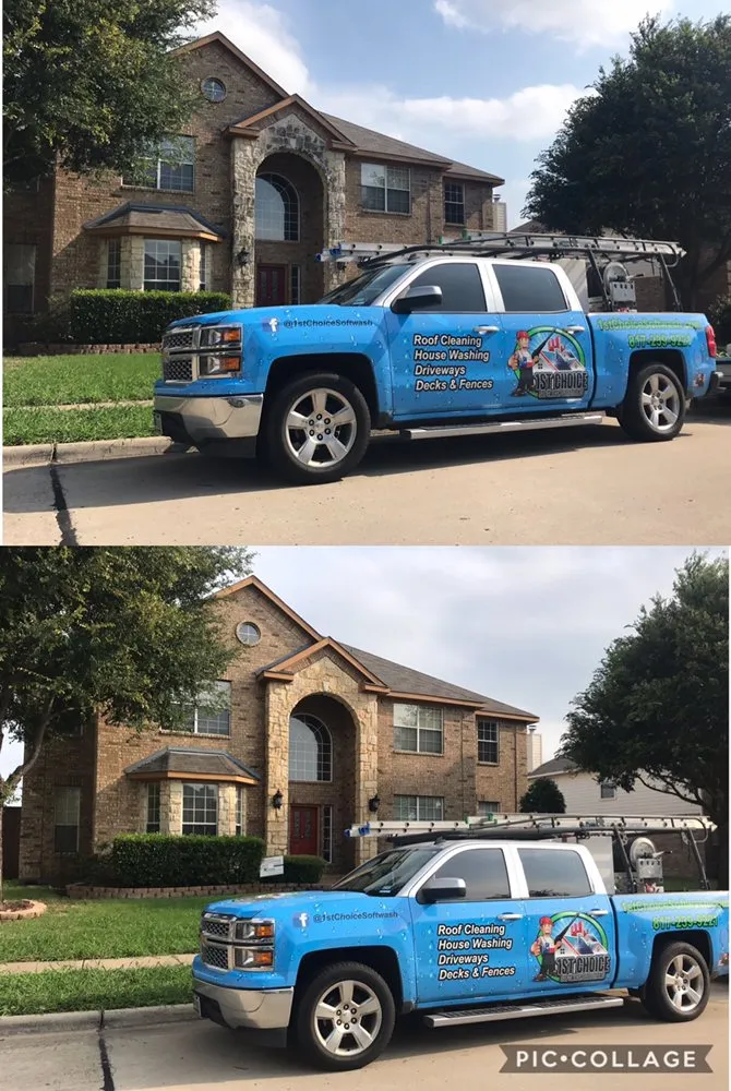 Slide of 1st Choice Softwash Solutions