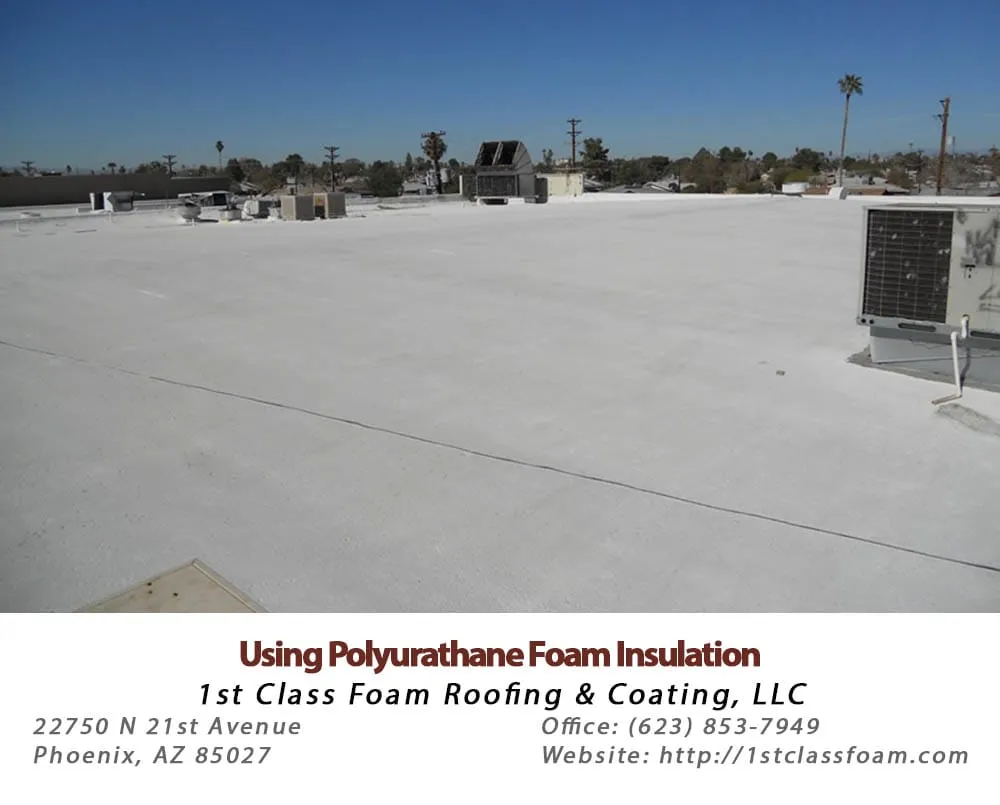 Slide of 1st Class Foam Roofing & Coating