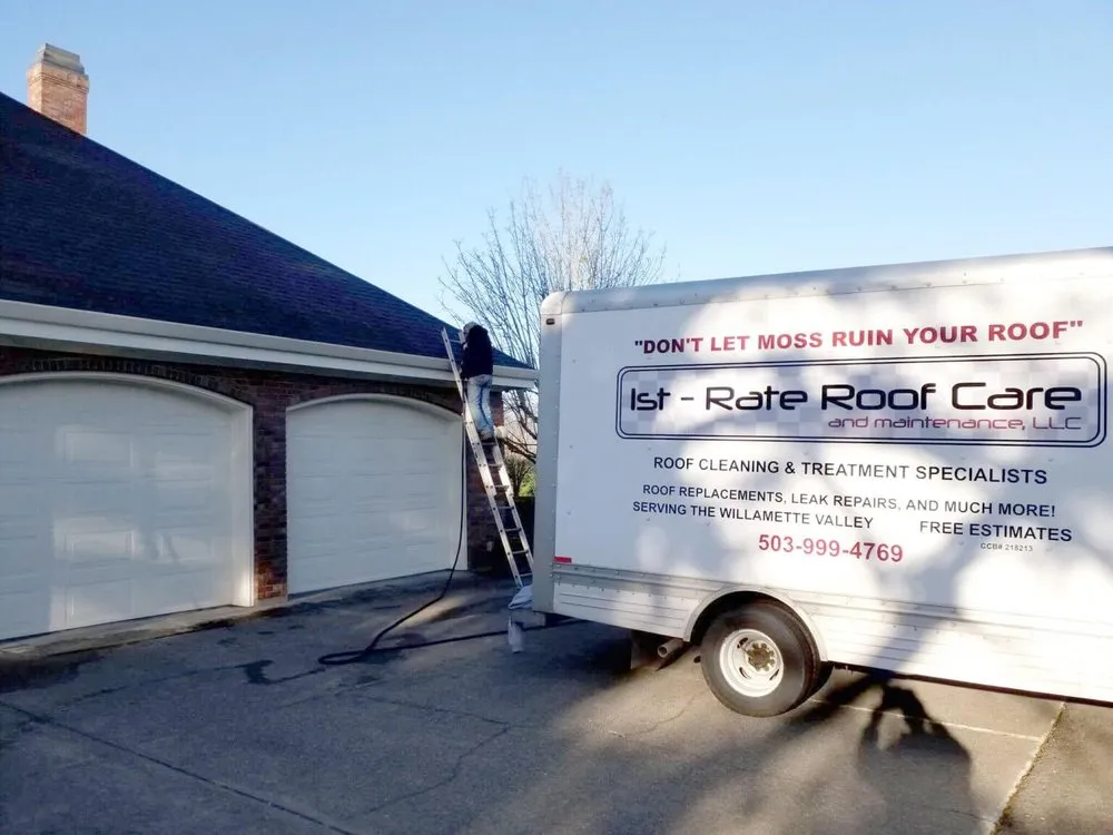 Slide of 1st Rate Roof Care & Mainenance