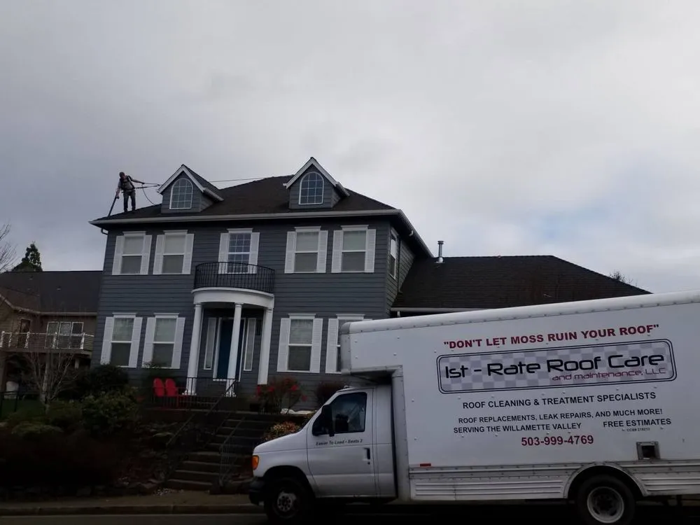 Slide of 1st Rate Roof Care & Mainenance