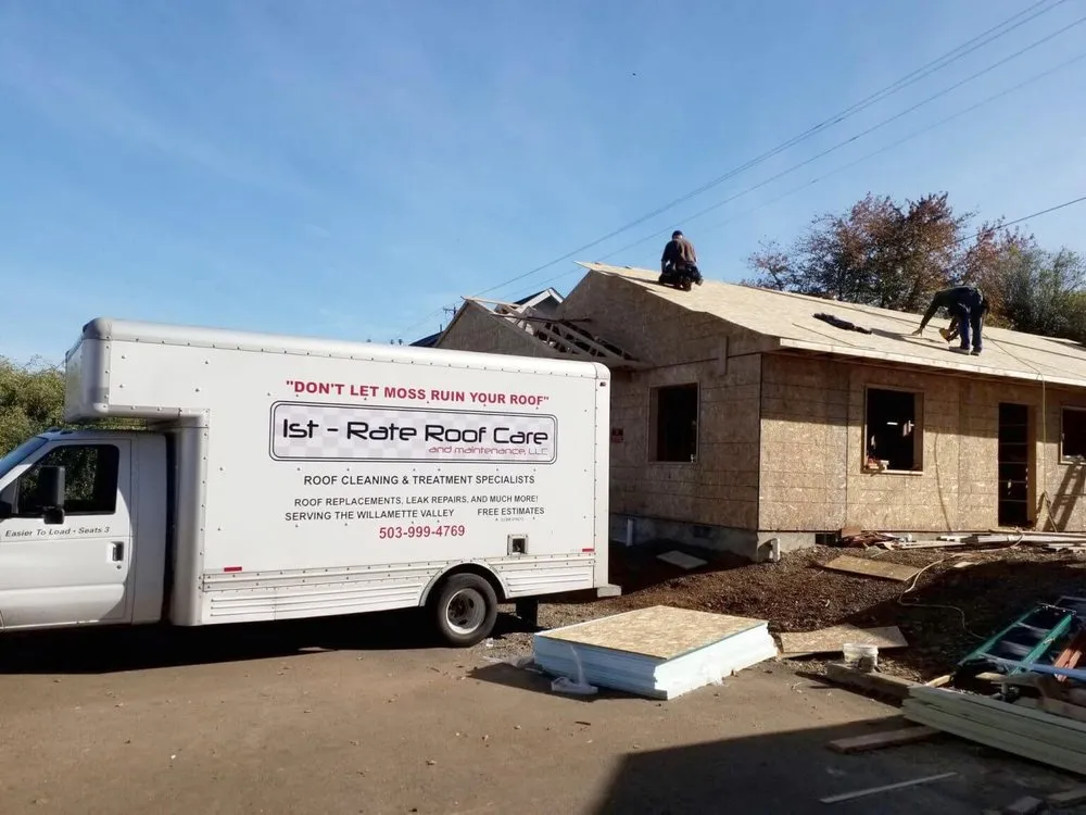 Slide of 1st Rate Roof Care & Mainenance