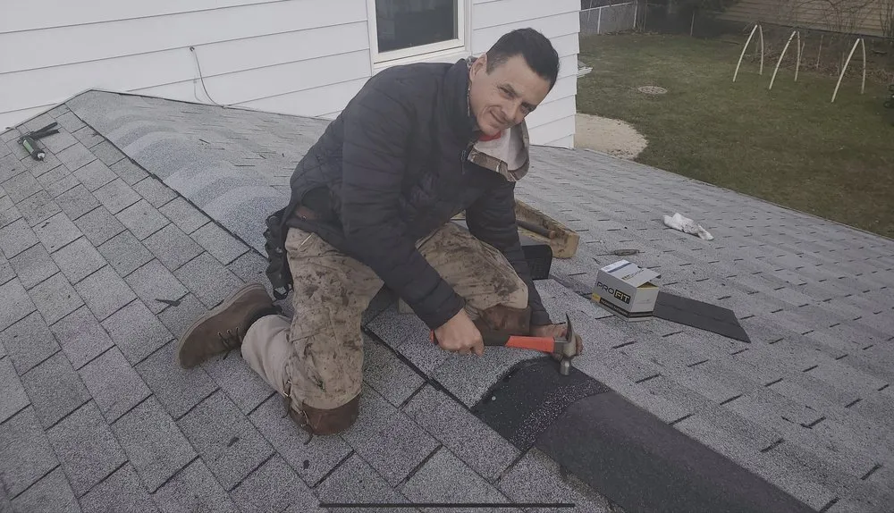 Slide of 1st Roof Estimate