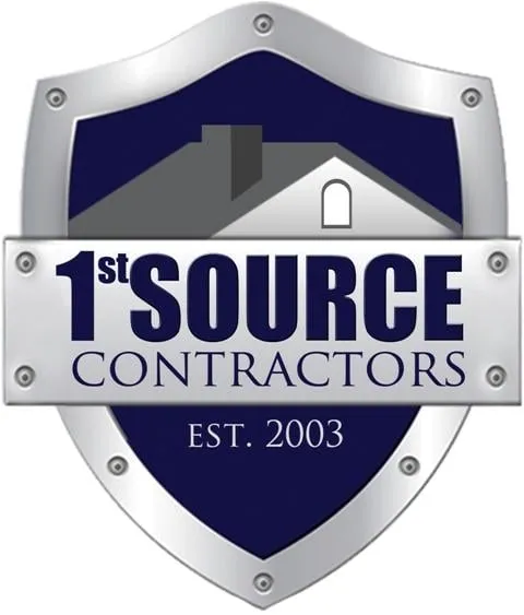 Licensed roof repair for residential properties in Ofallon, IL by 1st Source Contractors