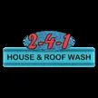 2 4 1 House and Roof Wash Logo
