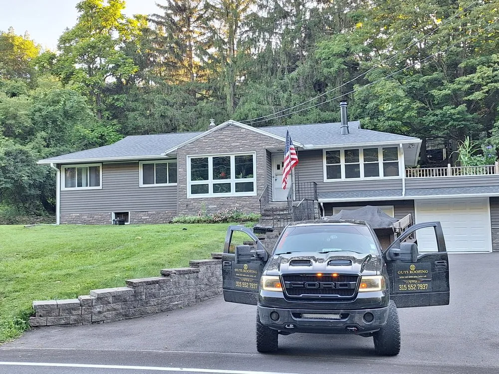 Expert roof installation in jamesville, NY by 2 Guys Roofing