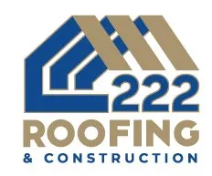 222 Roofing and Construction Logo