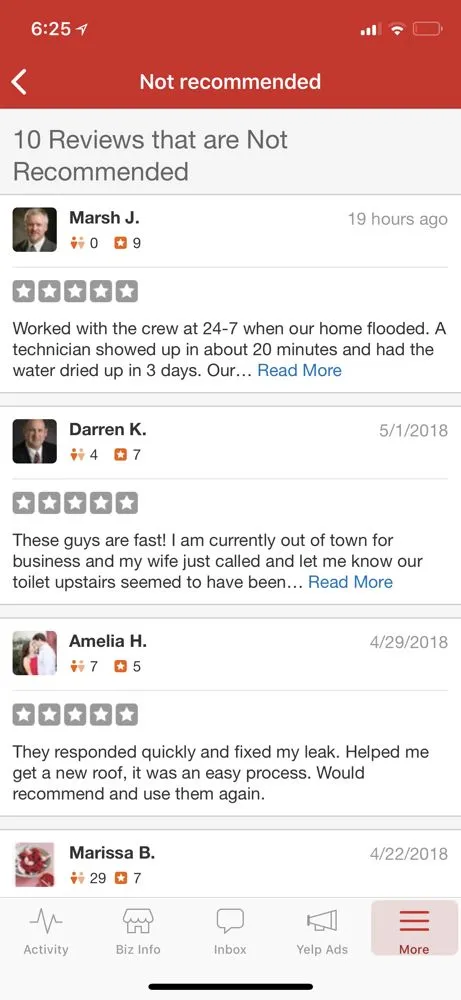 Slide of 24-7 Resoration