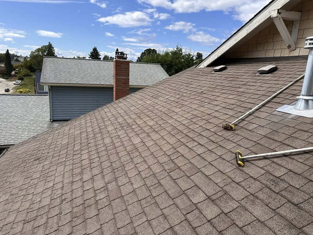 Slide of 3 Guys On A Roof