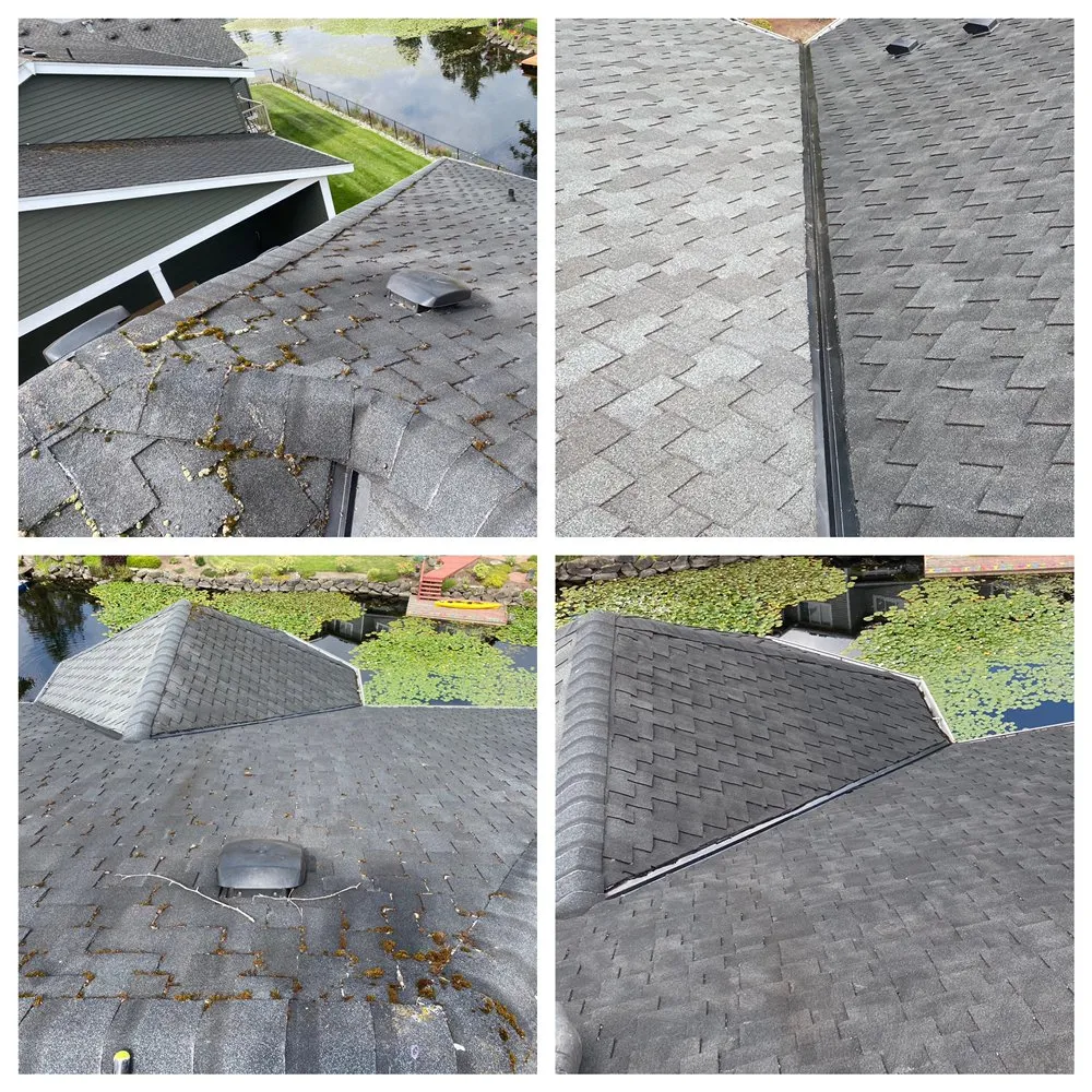 Slide of 3 Guys On A Roof