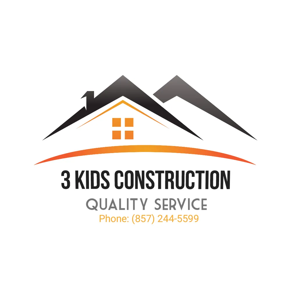 Slide of 3 Kids Construction