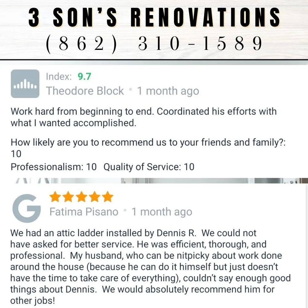 Slide of 3 Sons Renovations