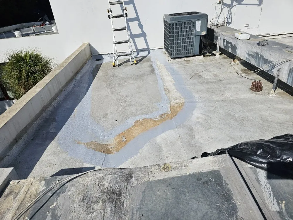 Licensed storm damage roof repair in San Fernando Valley, CA by 3 Trades Construction