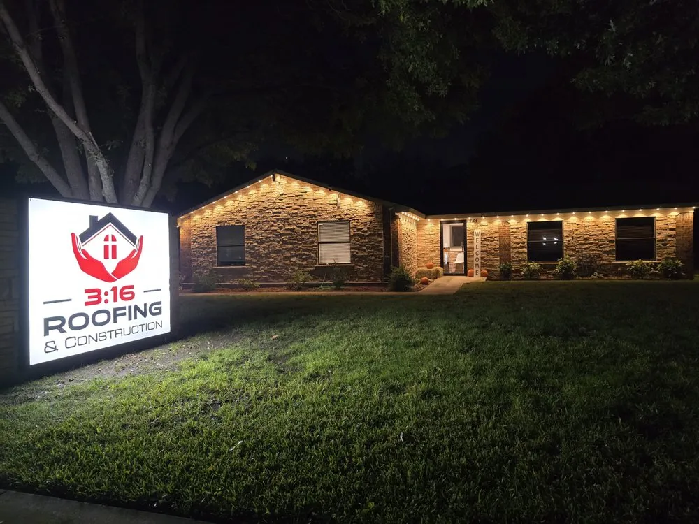 Slide of 3:16 Roofing