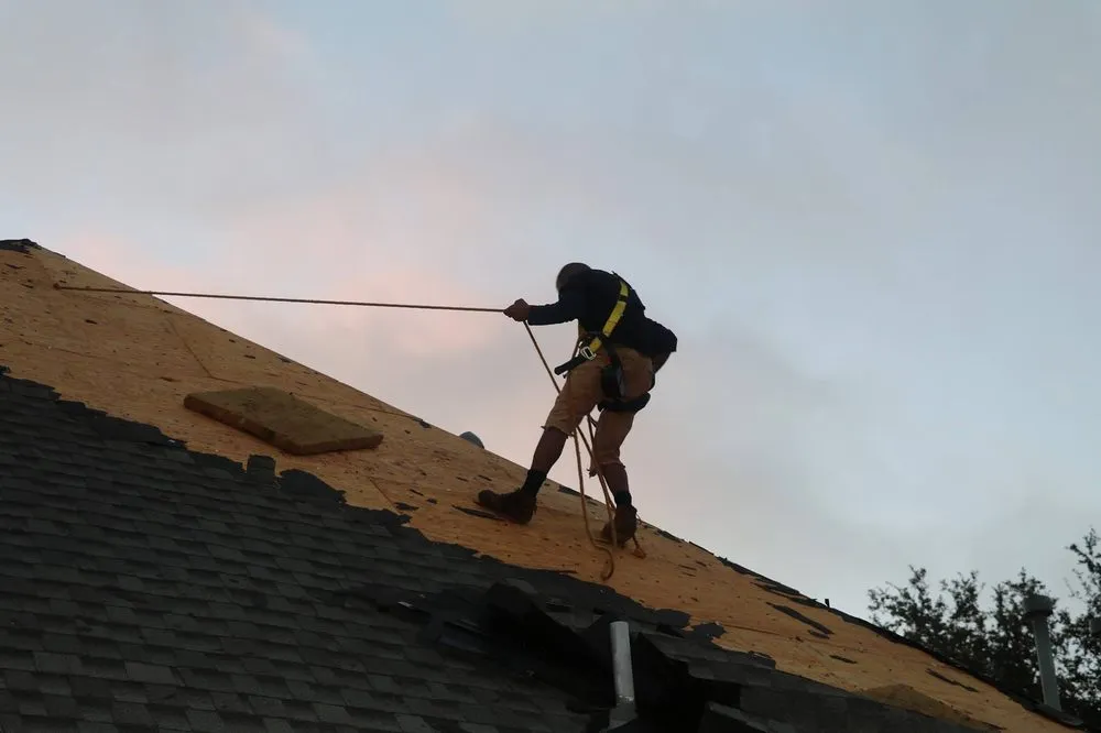 Slide of 3:16 Roofing