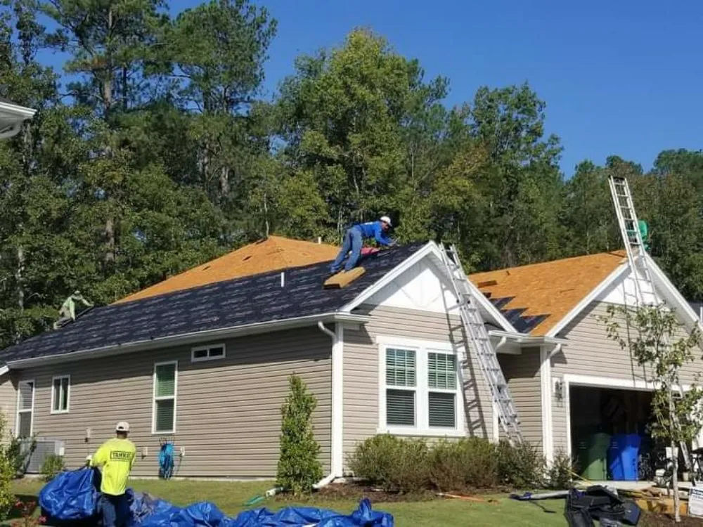 Reliable storm damage roof repair after storm damage across McLeansville, NC - 336 Roofing Company