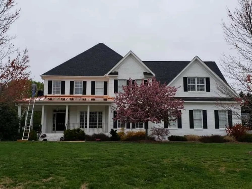 Emergency storm damage roof repair with free inspection in McLeansville, NC by 336 Roofing Company