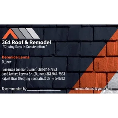 361 Roof and Remodeling Logo