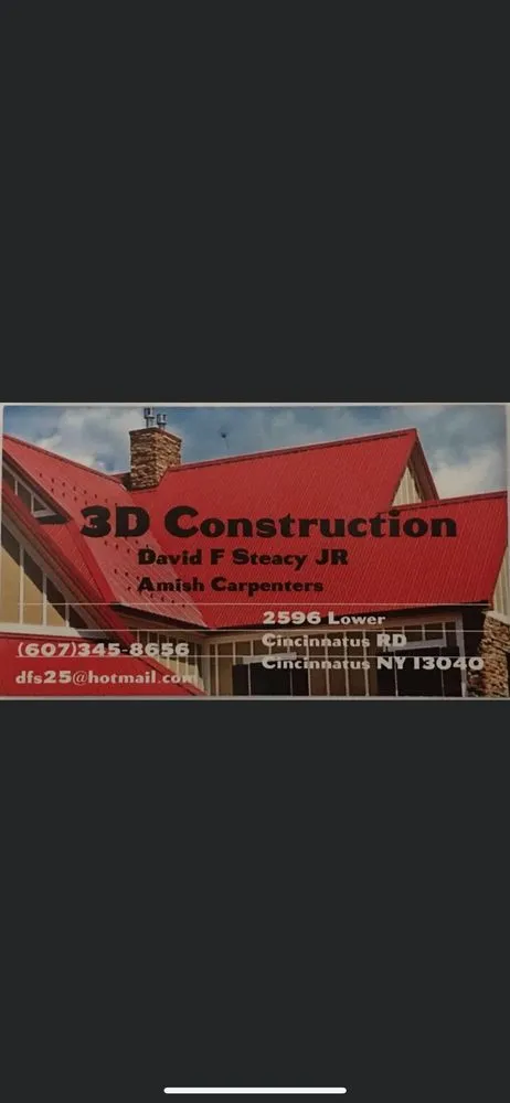 Professional shingle roofing service near you across Cincinnatus, NY - 3D Construction