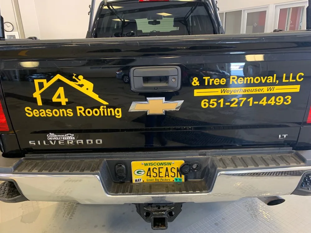 Professional roof installation same-day service in Weyerhaeuser, WI by 4 Seasons Roofing & Tree Removal
