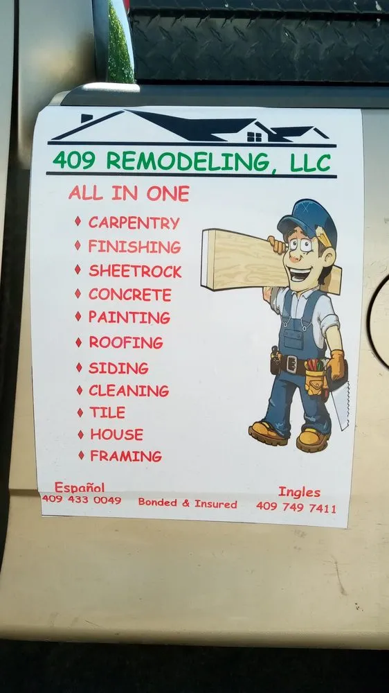 Slide of 409 Remodeling