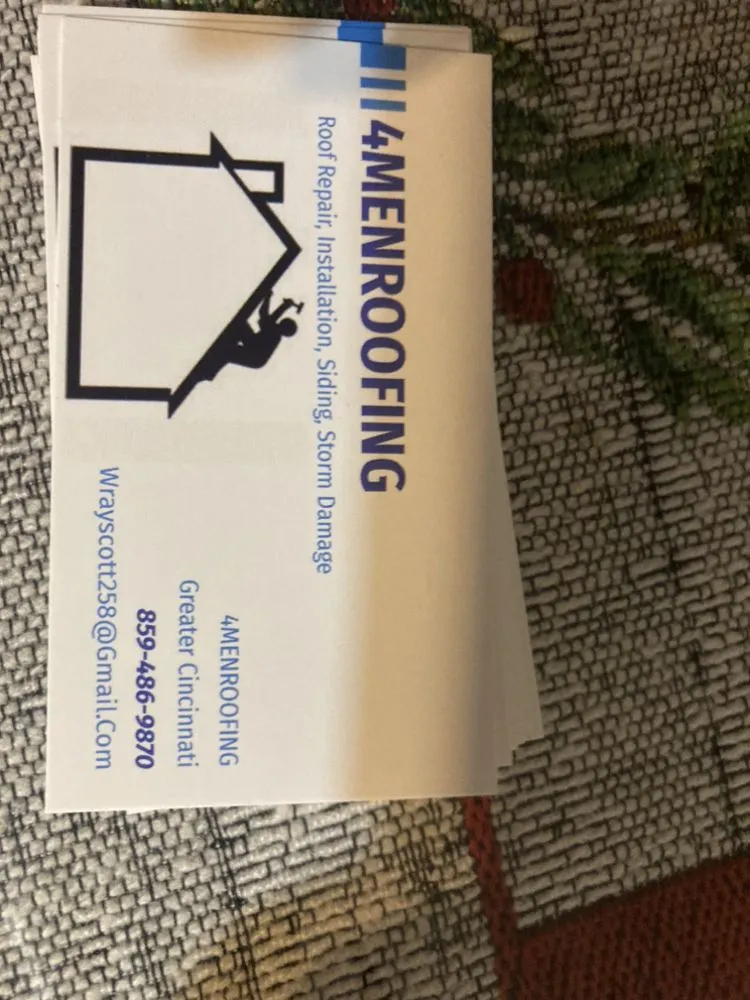 Slide of 4MenRoofing