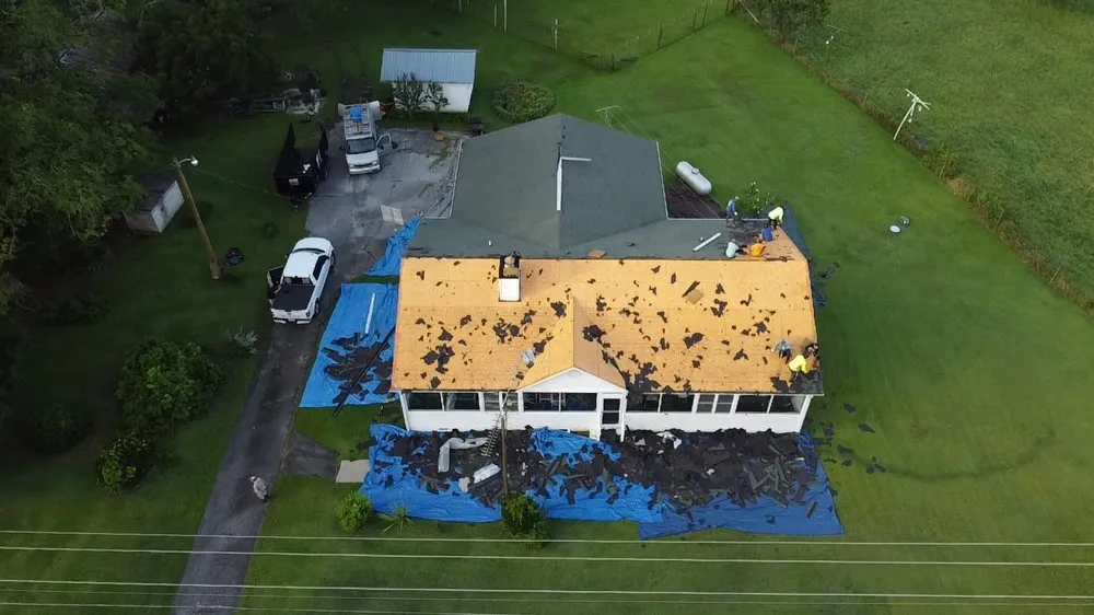 Licensed flat roof repair in Woodbury, GA by 5 Alarm Contracting