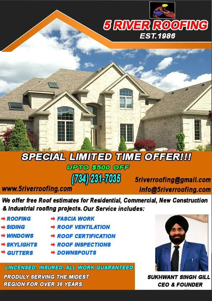 Slide of 5 River Roofing