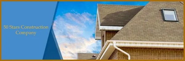 50 Stars Construction Company Logo