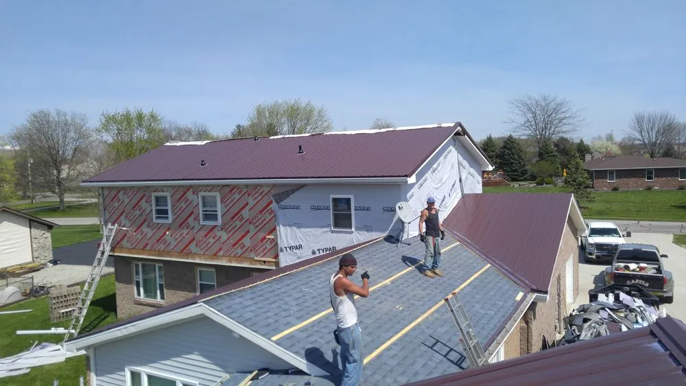 Slide of 5D Metal Roofing