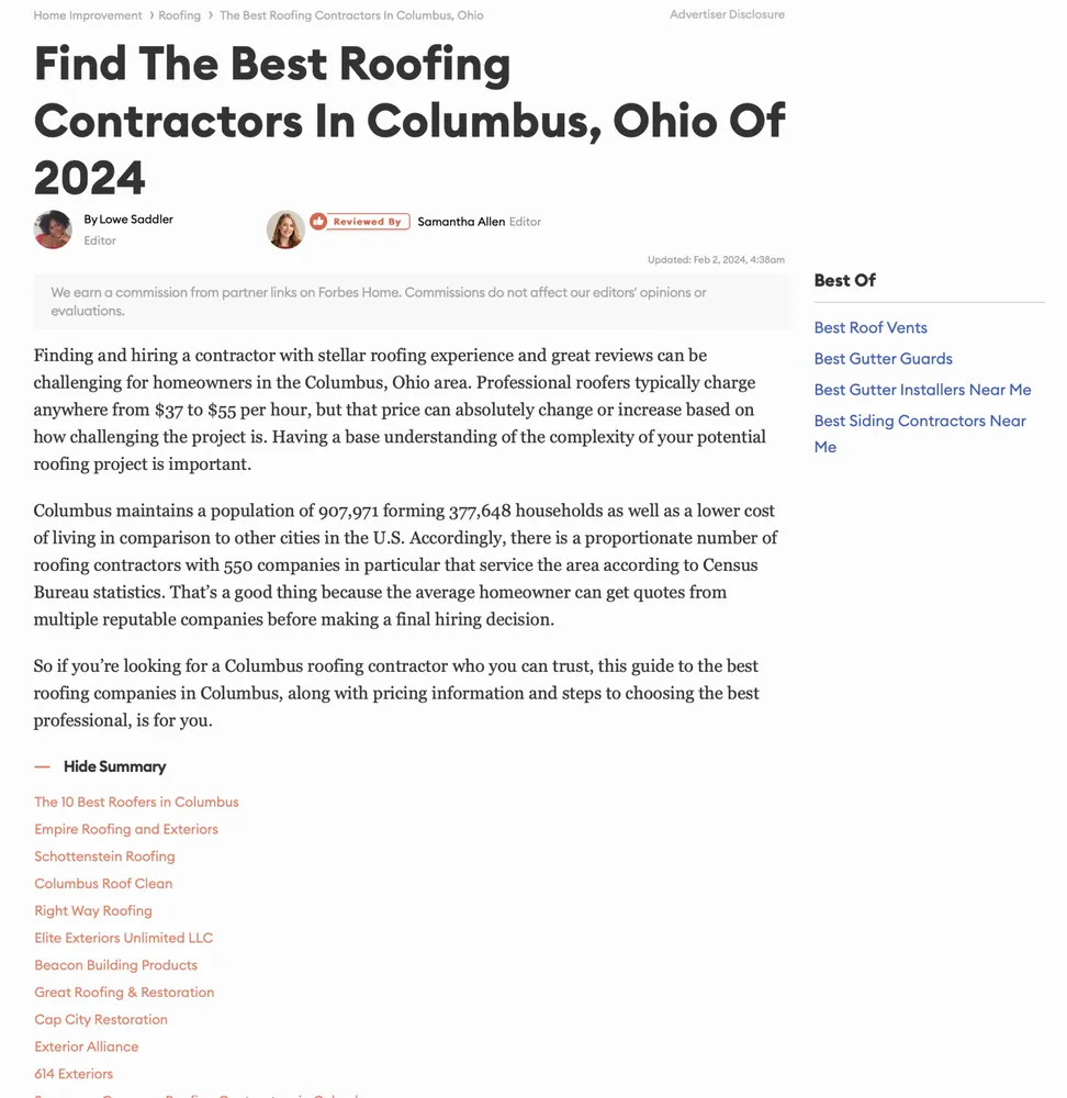 Slide of 614 Exteriors