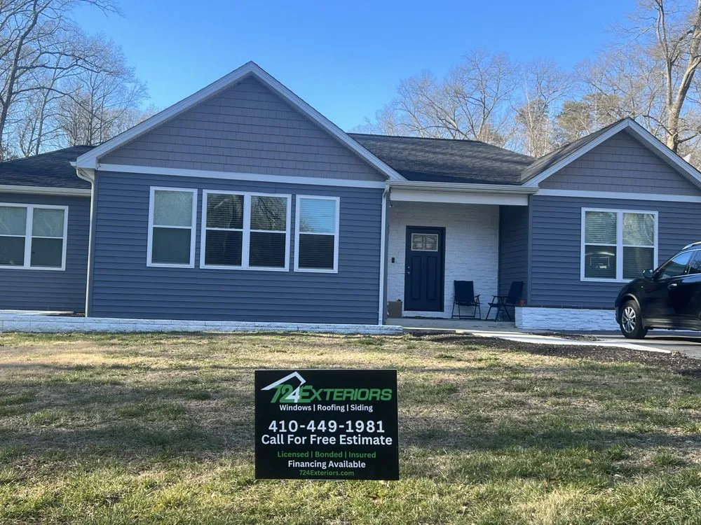 Local roof leak repair for homes in Linthicum Heights, MD by 724 Exteriors