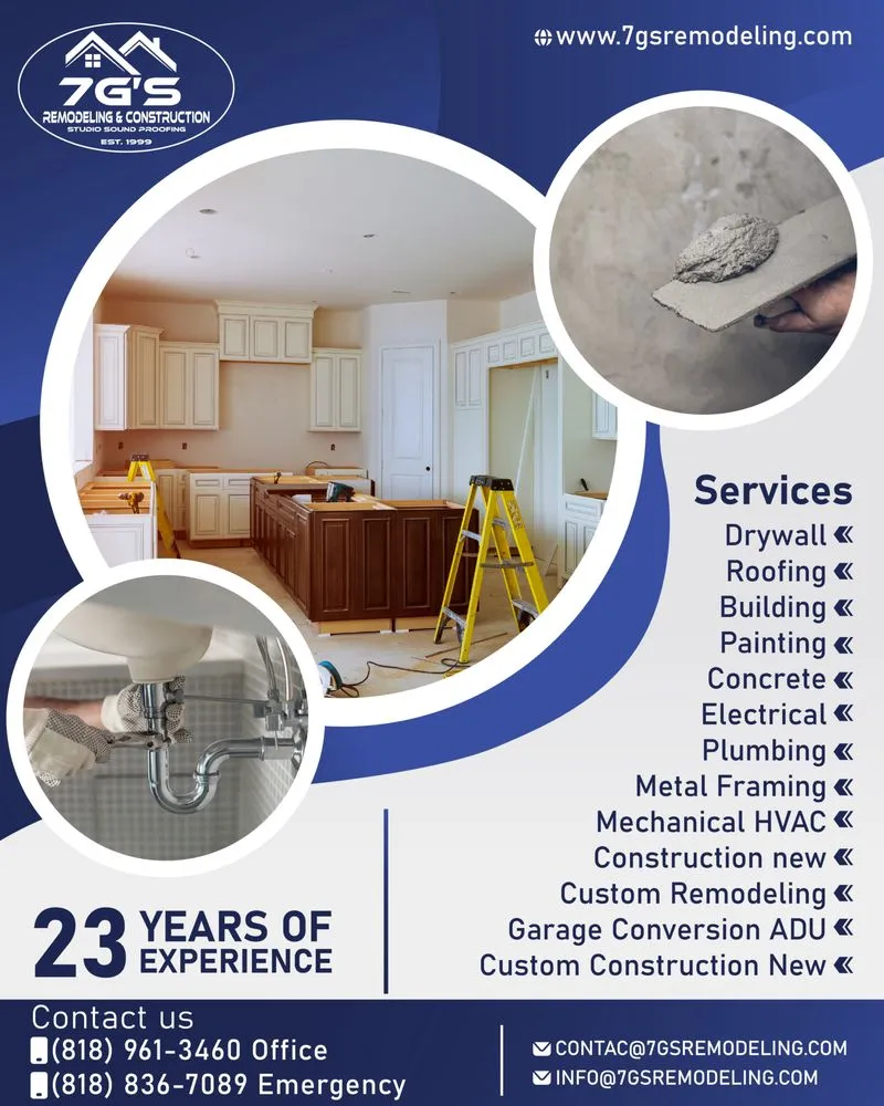 Slide of 7G’S Remodeling & Construction