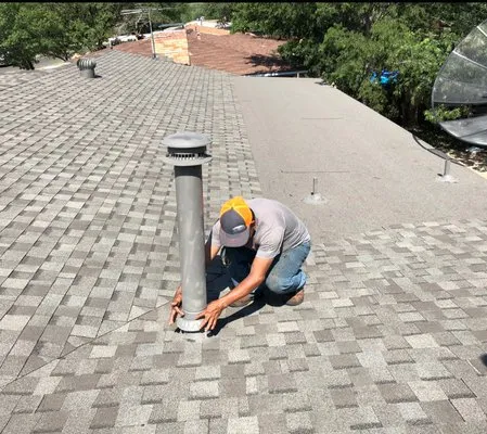 806 Roofing and Construction Logo