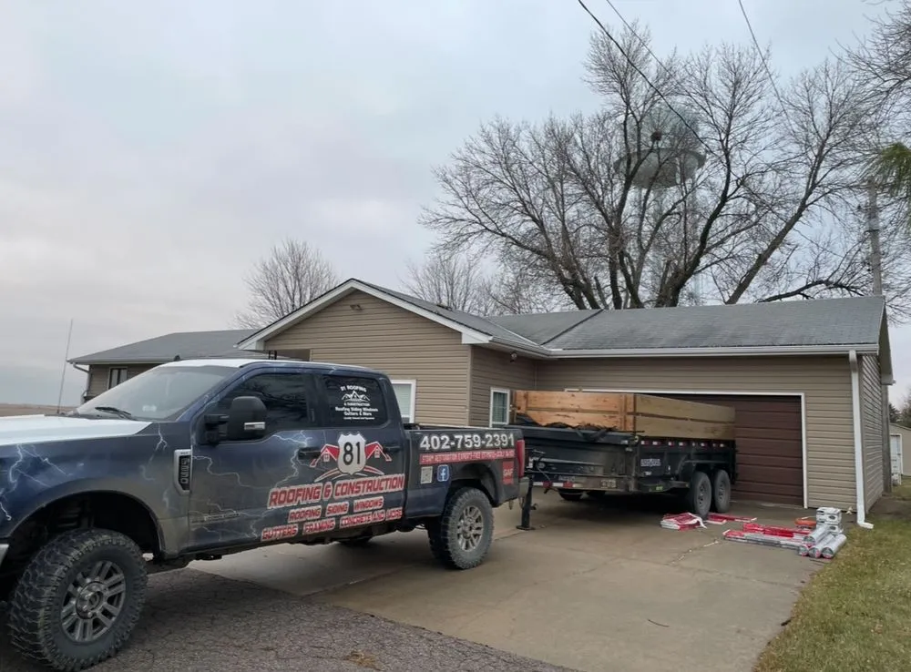 Local roof installation in Ohiowa, NE by 81 Roofing & Construction