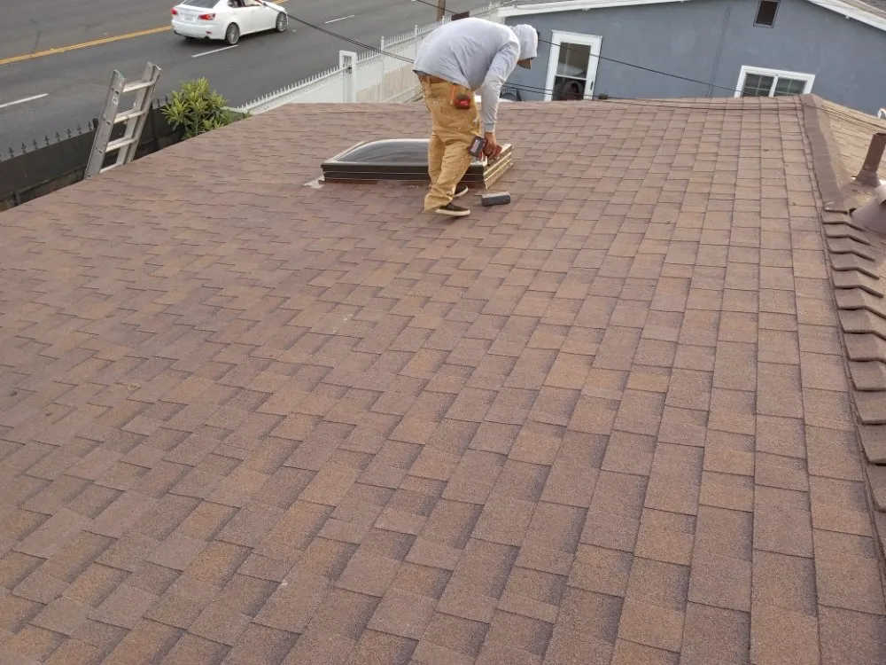 Emergency shingle roofing service for residential properties across San Fernando Valley, CA - 911-roofer
