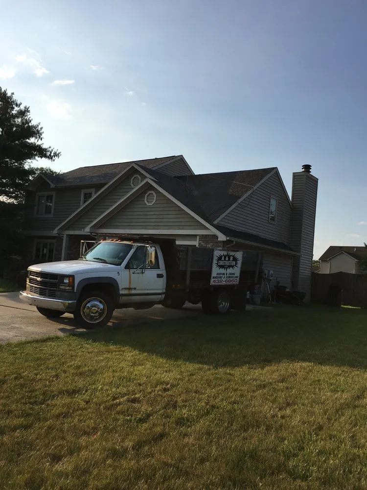 Slide of A & B Construction