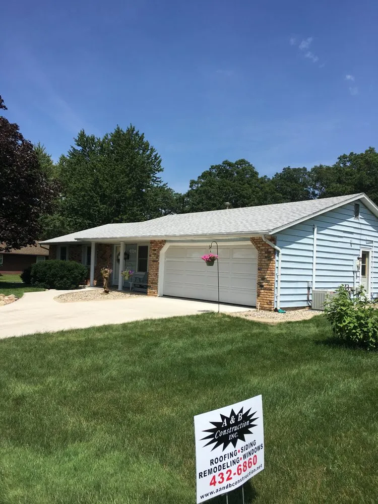 Slide of A & B Construction